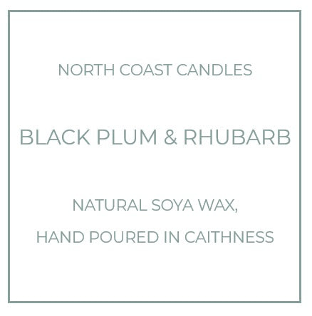Black Plum & Rhubarb Wax Melts