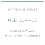 Red Berries Candle Tin